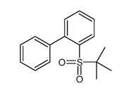 1-tert-butylsulfonyl-2-phenylbenzene Structure