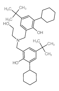 Ethanol,2-[bis(5-tert-butyl-3-cyclohexylsalicyl)amino]- (8CI) picture