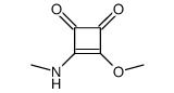 3-methoxy-4-(methylamino)cyclobut-3-ene-1,2-dione structure