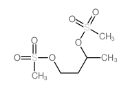 1,3-Butanediol,1,3-dimethanesulfonate结构式