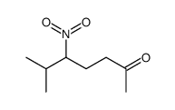 6-Methyl-5-nitro-2-heptanone Structure