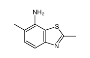 7-Benzothiazolamine,2,6-dimethyl-(9CI) Structure