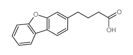 4-dibenzofuran-3-ylbutanoic acid结构式