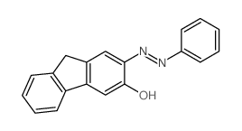 9H-Fluoren-3-ol,2-(2-phenyldiazenyl)-结构式