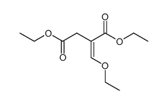 diethyl α-(ethoxymethylene)succinate Structure