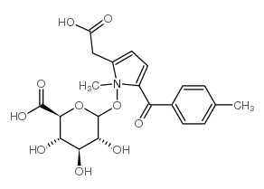 tolmetin glucuronide Structure