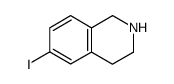 6-Iodo-1,2,3,4-tetrahydroisoquinoline HCl Structure