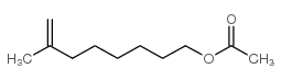 8-ACETOXY-2-METHYL-1-OCTENE结构式