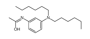 N-[3-(dihexylamino)phenyl]acetamide Structure