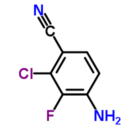 4-氨基-3-氟-2-氯苯星空app结构式