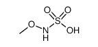 methoxy-amidosulfuric acid Structure