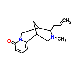 10-Allyl-11-methyl-7,11-diazatricyclo[7.3.1.02,7]trideca-2,4-dien-6-one结构式