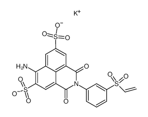 potassium salt of Lucifer Yellow VS结构式