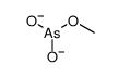 methoxy(dioxido)arsane Structure