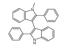 3-(1-methyl-2-phenylindol-3-yl)-2-phenylindole结构式