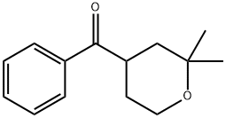 (2,2-dimethyltetrahydro-2H-pyran-4-yl)(phenyl)methanone Structure