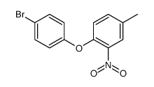 (4-bromo-phenyl)-(4-methyl-2-nitro-phenyl)-ether Structure