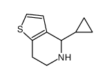 4-CYCLOPROPYL-4,5,6,7-TETRAHYDRO-THIENO[3,2-C]PYRIDINE picture