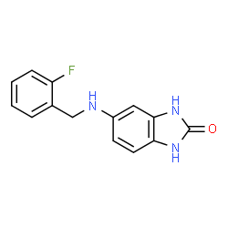 5-((2-FLUOROBENZYL)AMINO)-1,3-DIHYDRO-2H-BENZIMIDAZOL-2-ONE picture