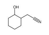 2-(2-hydroxycyclohexyl)acetonitrile Structure