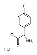 (S)-Methyl 2-amino-2-(4-fluorophenyl)acetate hydrochloride picture