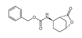 (1r*,2r*,5r*)-(7-oxo-6-oxa-bicyclo[3.2.1]oct-2-yl)-carbamic acid benzyl ester结构式