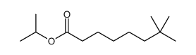 propan-2-yl 7,7-dimethyloctanoate Structure