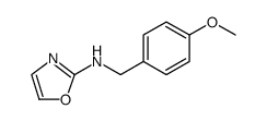 2-Oxazolamine, N-[(4-methoxyphenyl)methyl] Structure