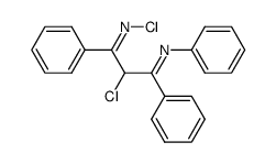 (1Z,3E)-N1,2-dichloro-N3,1,3-triphenylpropane-1,3-diimine Structure