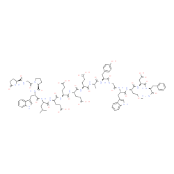 18-34-Gastrin I (pig), 18-(5-oxo-l-proline)-22-l-leucine-27-de-l-glutamic acid-32-(O-methyl-l-homoserine)- picture