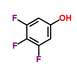 3,4,5-Trifluorophenol Structure