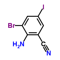 2-Amino-3-bromo-5-iodobenzonitrile picture