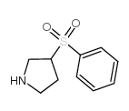 3-(Phenylsulfonyl)pyrrolidine Structure