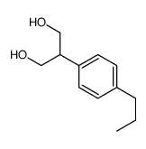 2-(4-propylphenyl)propane-1,3-diol Structure