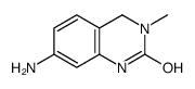 7-amino-3-methyl-1,4-dihydroquinazolin-2-one结构式