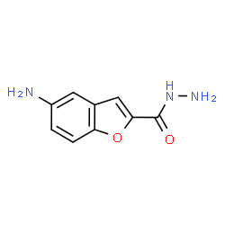 5-Amino-1-benzofuran-2-carbohydrazide Structure