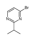 4-bromo-2-propan-2-ylpyrimidine Structure