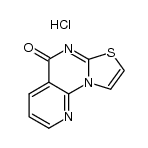 5H-[1,3]Thiazolo[3,2-a]pyrido[3,2-e]pyrimidin-5-one Hydrochloride结构式