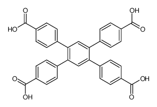 1,2,4,5-Tetrakis(4-carboxyphenyl)benzene structure