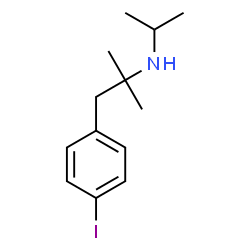 N-isopropyl-4-iodophentermine Structure