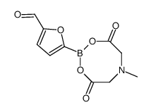 5-Formyl-2-furanboronic acid MIDA ester Structure