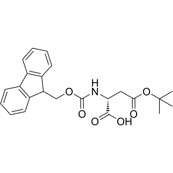 Fmoc-D-Asp(OtBu)-OH Structure