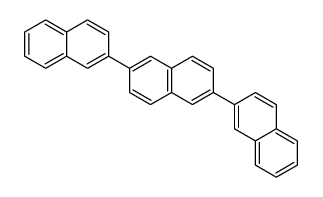 2,6-dinaphthalen-2-ylnaphthalene结构式