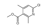 Methyl 6-chloro-2,4-dimethylnicotinate picture