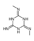 2-N,4-N-dimethyl-1,3,5-triazine-2,4,6-triamine Structure