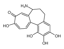 (7S)-7-amino-1,2,3,10-tetrahydroxy-6,7-dihydro-5H-benzo[a]heptalen-9-one Structure