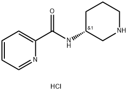 (R)-N-(Piperidin-3-yl)pyridine-2-carboxamide dihydrochloride结构式