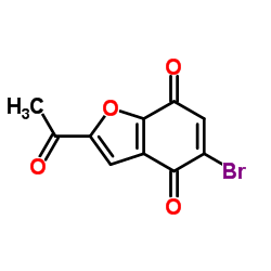 2-乙酰基-5-溴-4,7-二氢-1-苯并呋喃-4,7-二星空app图片