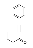 1-phenylhex-1-yn-3-one Structure