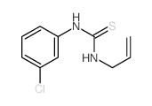 Thiourea,N-(3-chlorophenyl)-N'-2-propen-1-yl- structure